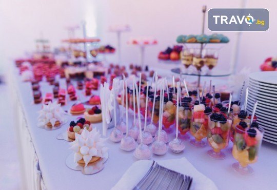 Рожден ден Party Set от 180 бр. солени и сладки коктейлни хапки в 6 плата, аранжирани за директно сервиране от Деличи кетъринг - Снимка 6