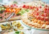 Сет Модерен рожден ден с 150 бр. солени и сладки коктейлни хапки, разпределени в 5 плата, от Деличи кетъринг - thumb 2