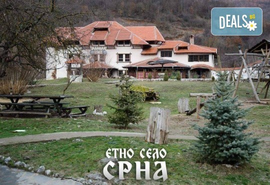 Уикенд в Етно село Срна с 2 нощувки, 2 закуски, 2 обяда, 2 вечери с жива музика, с участието на Мирослав Илич и транспорт от ТА Поход - Снимка 1