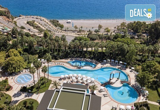 Неустоимо ALL INCLUSIVE предложение! Пет звездна морска ваканция в Ozkaymak Incekum Resort 5*,Алания! Басейни, водни пързалки, транспорт и безплатно за 1 дете до 11.99 г. от BelpregoTravel - Снимка 1