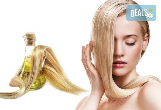 Арганова терапия за коса, подстригване и прическа по избор - плитка или права преса в студио ''Relax Beauty&Spa'' - Снимка 1