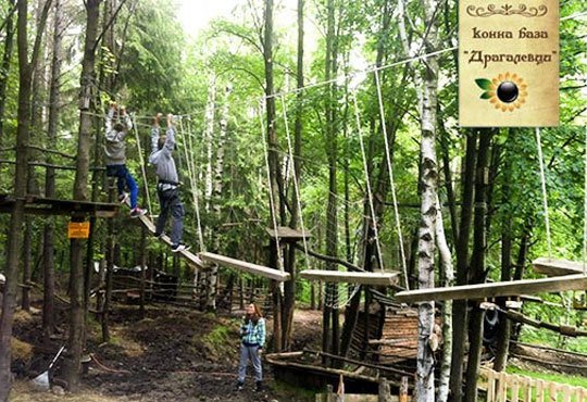 Детски рожден ден за 10 деца в Конна база Драгалевци! Конна езда, въжена градина, батут или спускане с тролей по избор! - Снимка 2