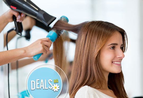 Масажно измиване, подхранваща маска/ампула, подстригване и оформяне със сешоар в Стилист Капанов, Стрелбище! - Снимка 3