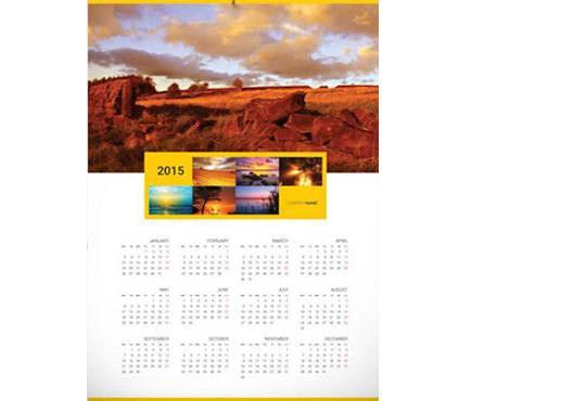 Отпечатване на пълноцветни плакати/календари във формат и брой по избор със или без включен дизайн от ГДМ АРТ! - Снимка 4