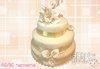 Голяма сватбена торта 60, 80 или 100 парчета с ръчно изработена декорация от Сладкарница Джорджо Джани - thumb1 3