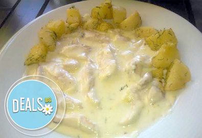 За ценителите на френската кухня! ДВЕ порции Пиле Рокфор с букет сирена в Италински ресторант Balito