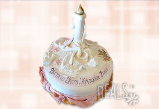 Tортa за изписване от родилния дом или за кръщенe - дизайни на Сладкарница Джорджо Джани - Снимка 10