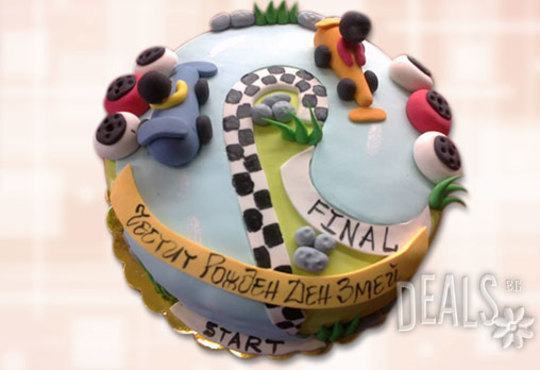 Детска АРТ торта с фигурална ръчно изработена декорация с любими на децата герои от Сладкарница Джорджо Джани - Снимка 25