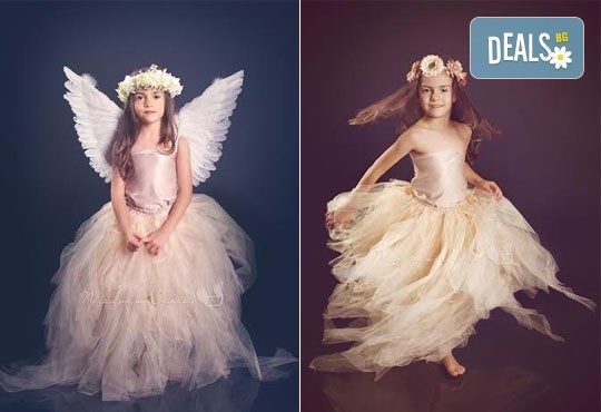 Детска, бебешка или семейна фотосесия в студио с 12 обработени кадъра от Приказните снимки! - Снимка 4