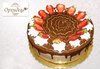 Шоколадова торта Шоко Парадайз с розов или с белгийски тъмен шоколад и ягоди от Сладкарница Орхидея - thumb 2