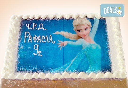 Детски торти МЕЧТА! Торти с фотодекорация - Ну погоди, Мечо Пух, Макуин или с Ваша снимка от Сладкарница Орхидея - Снимка 3