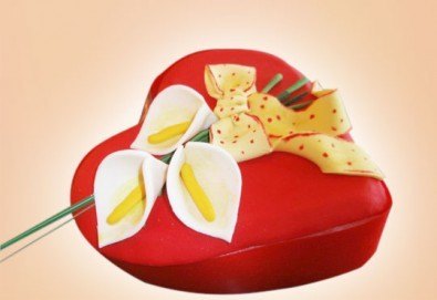 Обичайте! Подарете Торта Сърце за разпалване на любовта от Сладкарница Джорджо Джани