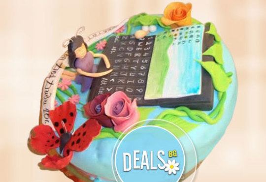 Красиви детски торти за момичета с принцеси и приказни феи + ръчно моделирана декорация от Сладкарница Джорджо Джани - Снимка 4