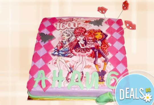 Красиви детски торти за момичета с принцеси и приказни феи + ръчно моделирана декорация от Сладкарница Джорджо Джани - Снимка 5