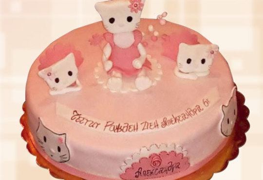 Красиви детски торти за момичета с принцеси и приказни феи + ръчно моделирана декорация от Сладкарница Джорджо Джани - Снимка 8