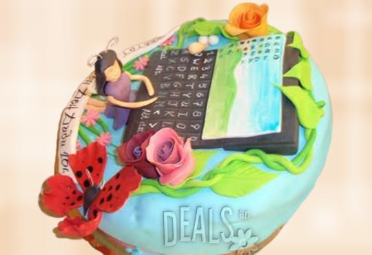 Красиви детски торти за момичета с принцеси и приказни феи + ръчно моделирана декорация от Сладкарница Джорджо Джани - Снимка 12