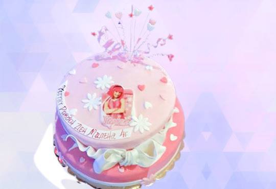Красиви детски торти за момичета с принцеси и приказни феи + ръчно моделирана декорация от Сладкарница Джорджо Джани - Снимка 14