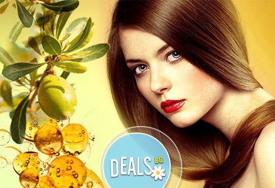 Укротете косата си с възстановяваща арганова терапия плюс сешоар от Салон за красота Studio V, Пловдив - Снимка 3