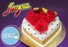 Торта - сърце с рози, пеперуди или панделка с пълнеж по Ваш избор от Виенски салон Лагуна! Предплатете сега 1лв! - thumb 1