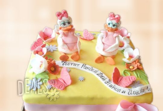 За най-малките! Детска торта с Мечо Пух, Смърфовете, Спондж Боб и други герои от Сладкарница Джорджо Джани - Снимка 35