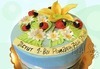 Празнична торта с пъстри цветя, дизайн на Сладкарница Джорджо Джани - thumb 20