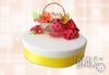 Празнична торта с пъстри цветя, дизайн на Сладкарница Джорджо Джани - thumb 26