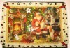 Коледна торта Дядо Коледа 16-18 парчета - с белгийски шоколад, коледен крем и канела от Сладкарница Орхидея - thumb 1
