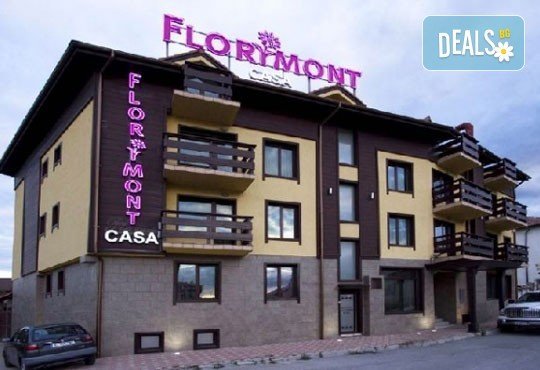 Зимна почивка във Флоримонт Каса 3*, Банско: 1 нощувка със закуска, вечеря и СПА, период по избор от Молина Травел - Снимка 1