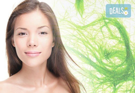 Почистване на лице с ултразвук и подмладяваща терапия с морски водорасли с немска козметика Dr. Belter в салон Vision! - Снимка 1