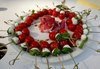 За празниците! 90 броя хапки с ароматен крем и пушена сьомга, прошуто, моцарела и чери домати от Топ Кет Кетъринг! - thumb 2