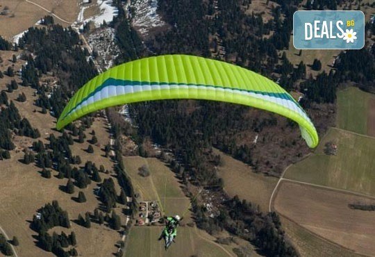 Височинен тандемен полет от Сопот/Беклемето/Витоша/Конявската планина с HD заснемане от Клуб за въздушни спортове Дедал - Снимка 1