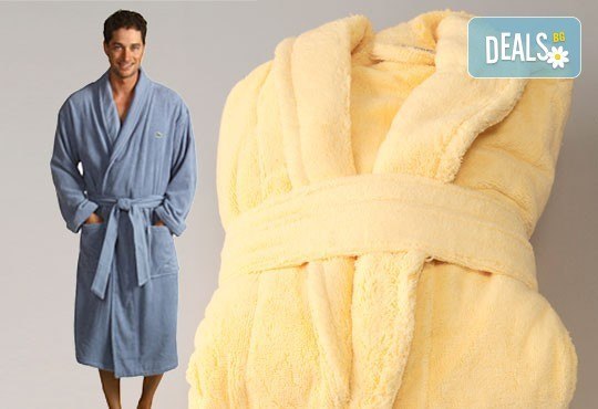 За Новата година - подарете си мек и удобен халат за баня с шал яка, 100% памук, 450 г/м2, от ЕСА Корпорация - Снимка 1