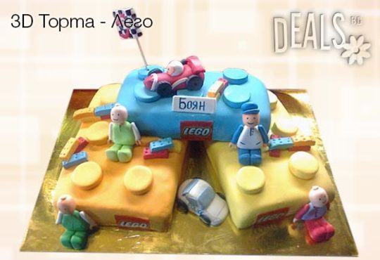 Детска 3D торта с фигурална ръчно изработена декорация от Сладкарница Джорджо Джани! - Снимка 7