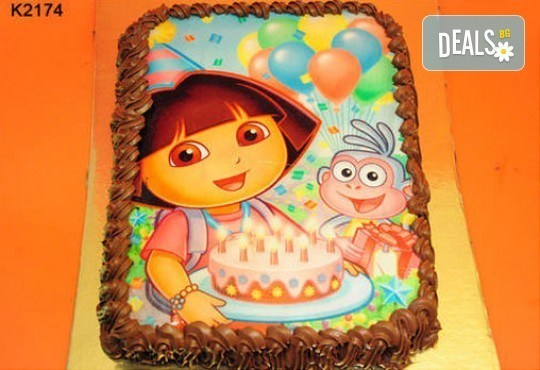 Запомнящ се рожден ден! Вкусна торта /избор от 29 картинки/ и пълнеж по избор от Виенски салон Лагуна! Предплати 1лв! - Снимка 3