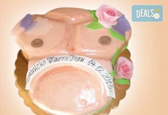Еротична торта за момински и ергенски партита или за специален празник на любим човек от Сладкарница Джорджо Джани - Снимка 2