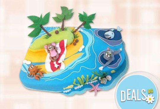 Детска АРТ торта с фигурална ръчно изработена декорация с любими на децата герои от Сладкарница Джорджо Джани - Снимка 40