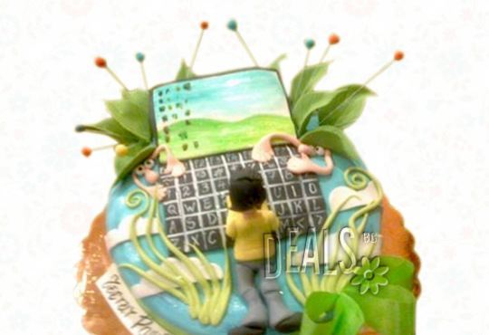 Детска АРТ торта с фигурална ръчно изработена декорация с любими на децата герои от Сладкарница Джорджо Джани - Снимка 15