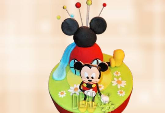 Детска АРТ торта с фигурална ръчно изработена декорация с любими на децата герои от Сладкарница Джорджо Джани - Снимка 12