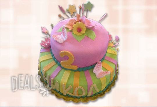 Детска АРТ торта с фигурална ръчно изработена декорация с любими на децата герои от Сладкарница Джорджо Джани - Снимка 14