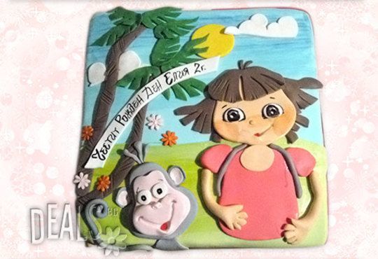 Детска АРТ торта с фигурална ръчно изработена декорация с любими на децата герои от Сладкарница Джорджо Джани - Снимка 26