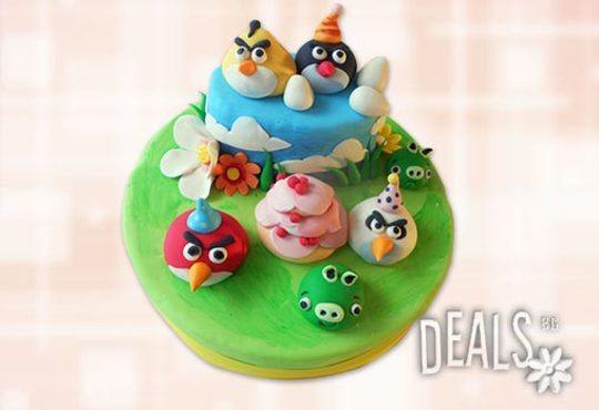 Детска АРТ торта с фигурална ръчно изработена декорация с любими на децата герои от Сладкарница Джорджо Джани - Снимка 10