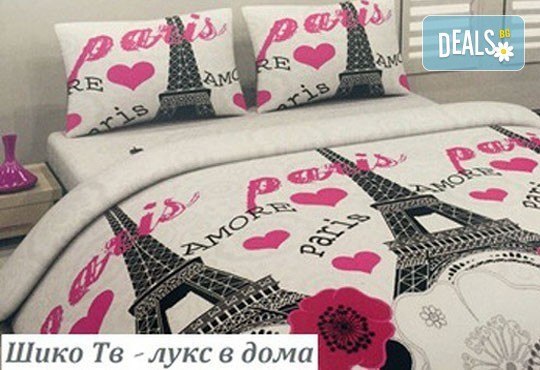 За сладки сънища! Луксозен спален комплект за приста, изработен от хасе - 100% памук от Шико - ТВ! - Снимка 5