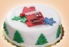 Коледни емоции от Muffin House! Дизайнерска торта за Коледа с къщичка или елхичка, домашно приготвени шоколадови блатове - thumb 1