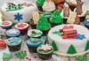 Голяма оферта за Нова година! Празнична торта, декорирани мъфини, коледни бисквити над 4 кг. лакомства от Muffin House - thumb 1