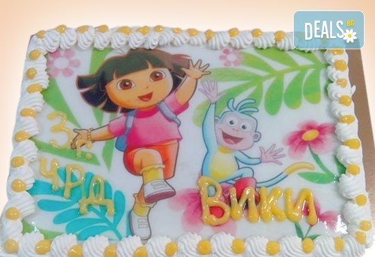 Зарадвайте детето с торта със снимка на любим герой от Сладкарница Орхидея - Снимка 5