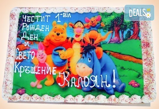 Зарадвайте детето с торта със снимка на любим герой от Сладкарница Орхидея - Снимка 3