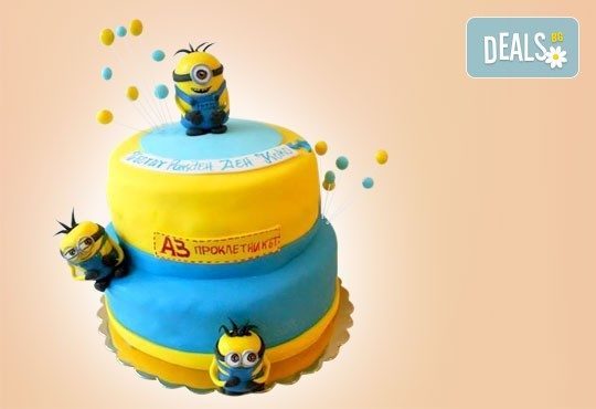 Специално за момчета! Детски торти с коли и герои от филмчета с ръчно моделирана декорация от Сладкарница Джорджо Джани - Снимка 2