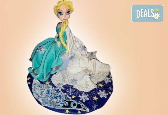 Страхотна фигурална торта за момичета: Замръзналото кралство, Монстар или Феята Дзън Дзън от Сладкарница Джорджо Джани - Снимка 1