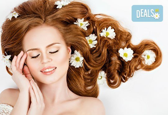 Масажно измиване, подхранваща маска, подстригване и оформяне със сешоар по избор на клиента в салон Професионален усет - Снимка 1