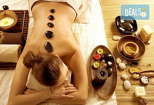 180-минутен SPA-MIX: тибетски масаж на цяло тяло, китайски масаж на лице, терапия с вулканични камъни, йонна детоксикация - Снимка 1